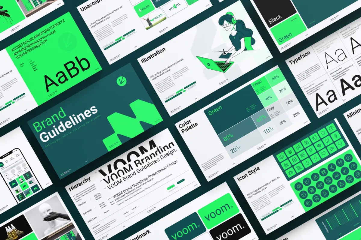 Brand Guidelines Presentation Template