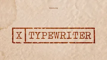 X Typewriter Font Family