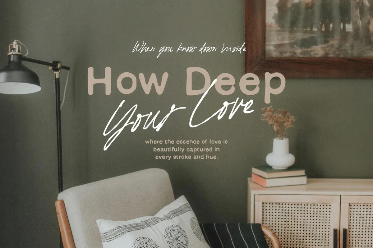 Pure Nature — Organic Font Duo