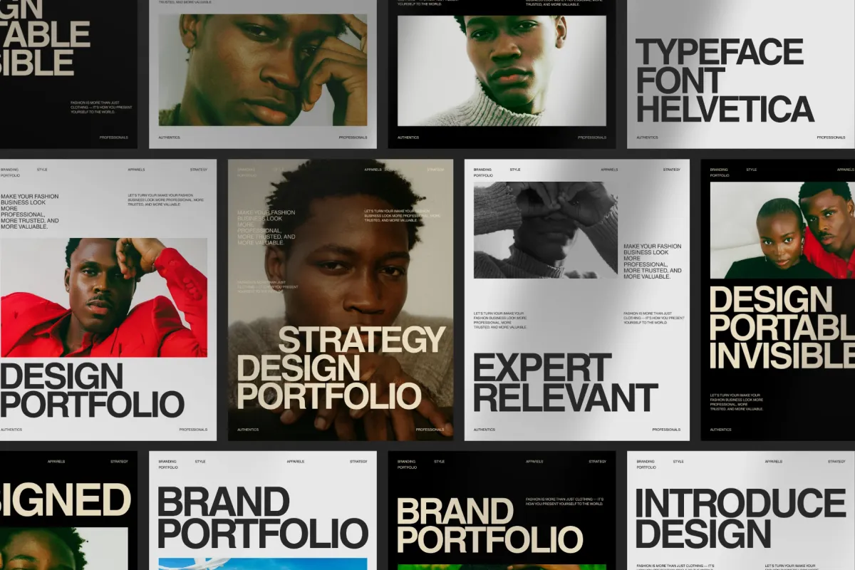 Brand Portfolio - Social Media Template Bundle