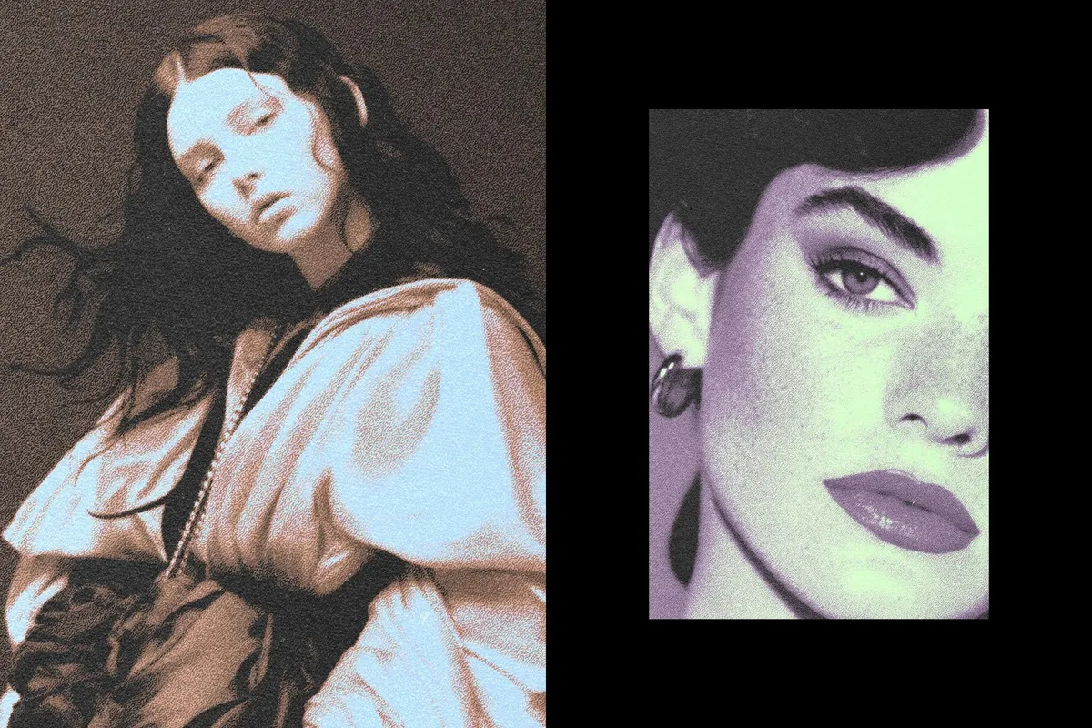 Halftone Risograph Effect