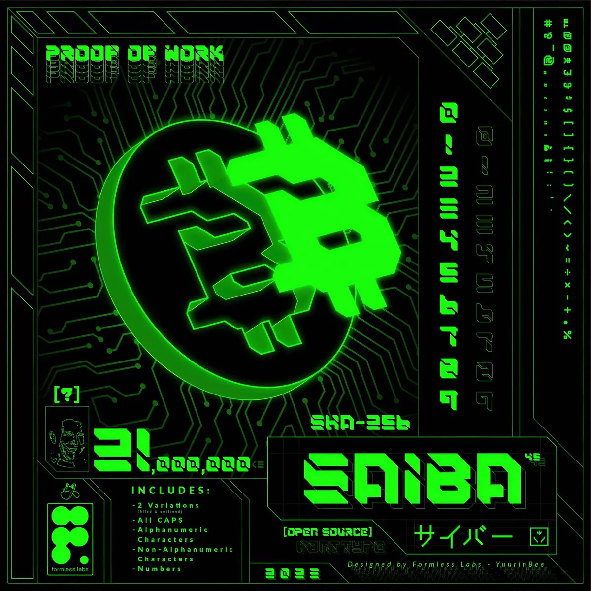 SAIBA-45 Font Family