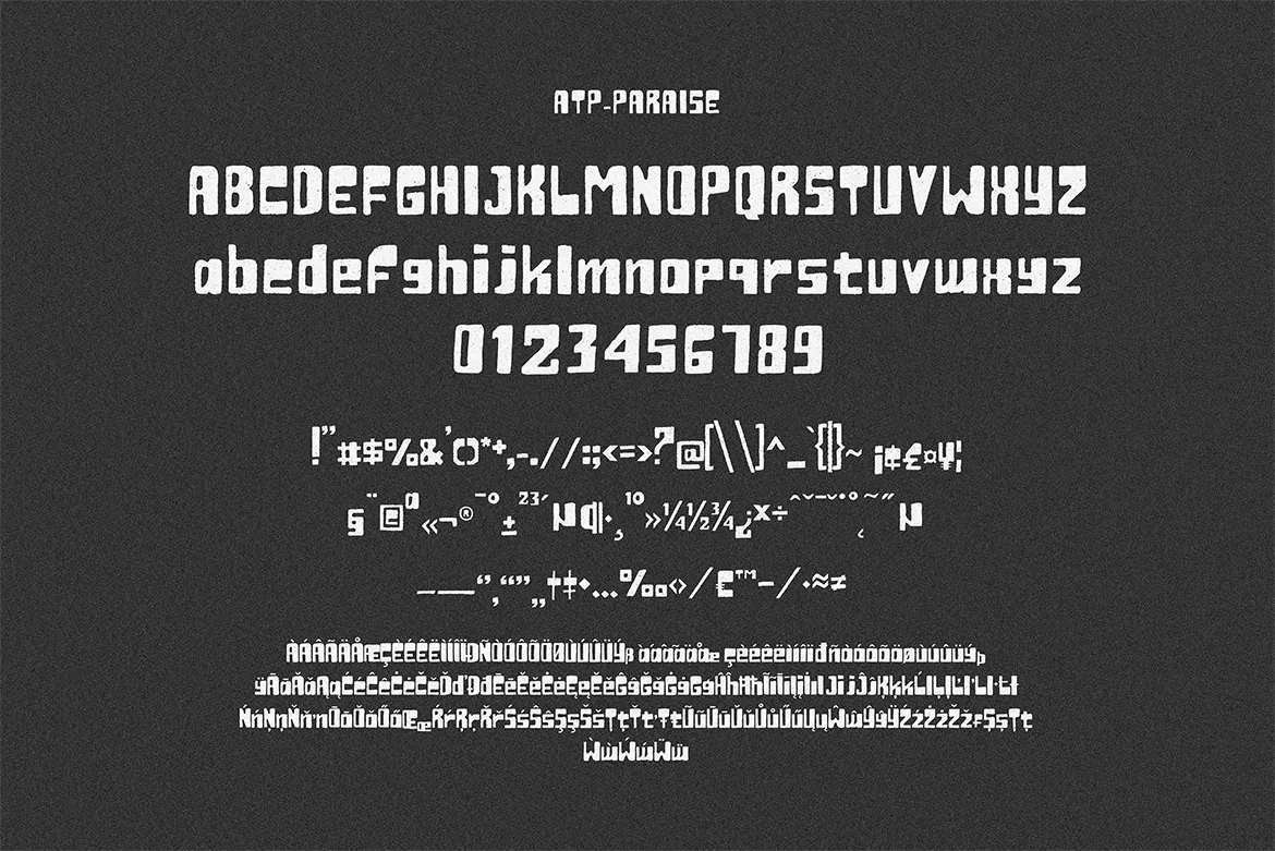 Paraise - Bold Condensed Font