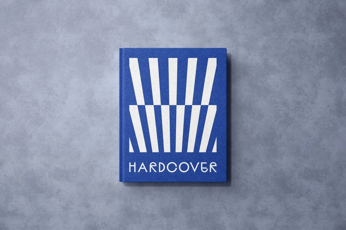 Minimalist Hardcover Book Mockups