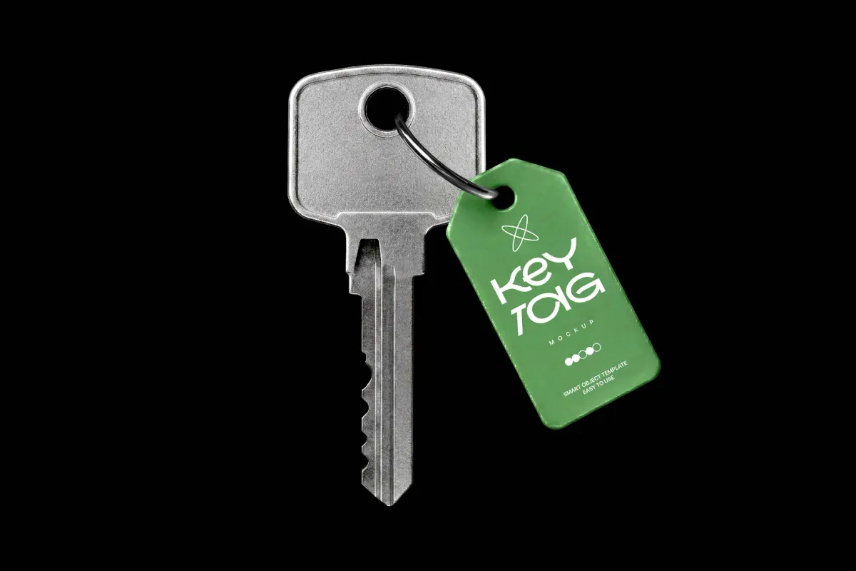 Key Tag Mockup