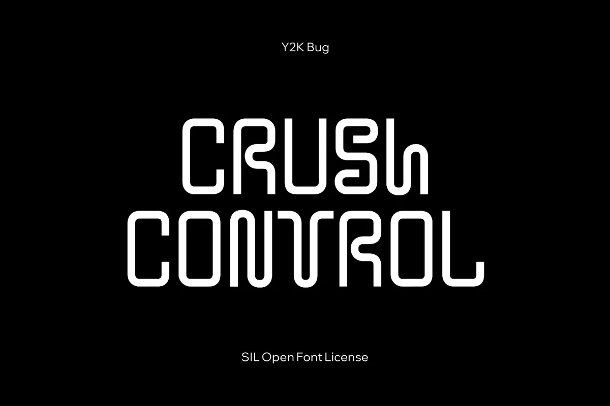 Y2K Bug Font