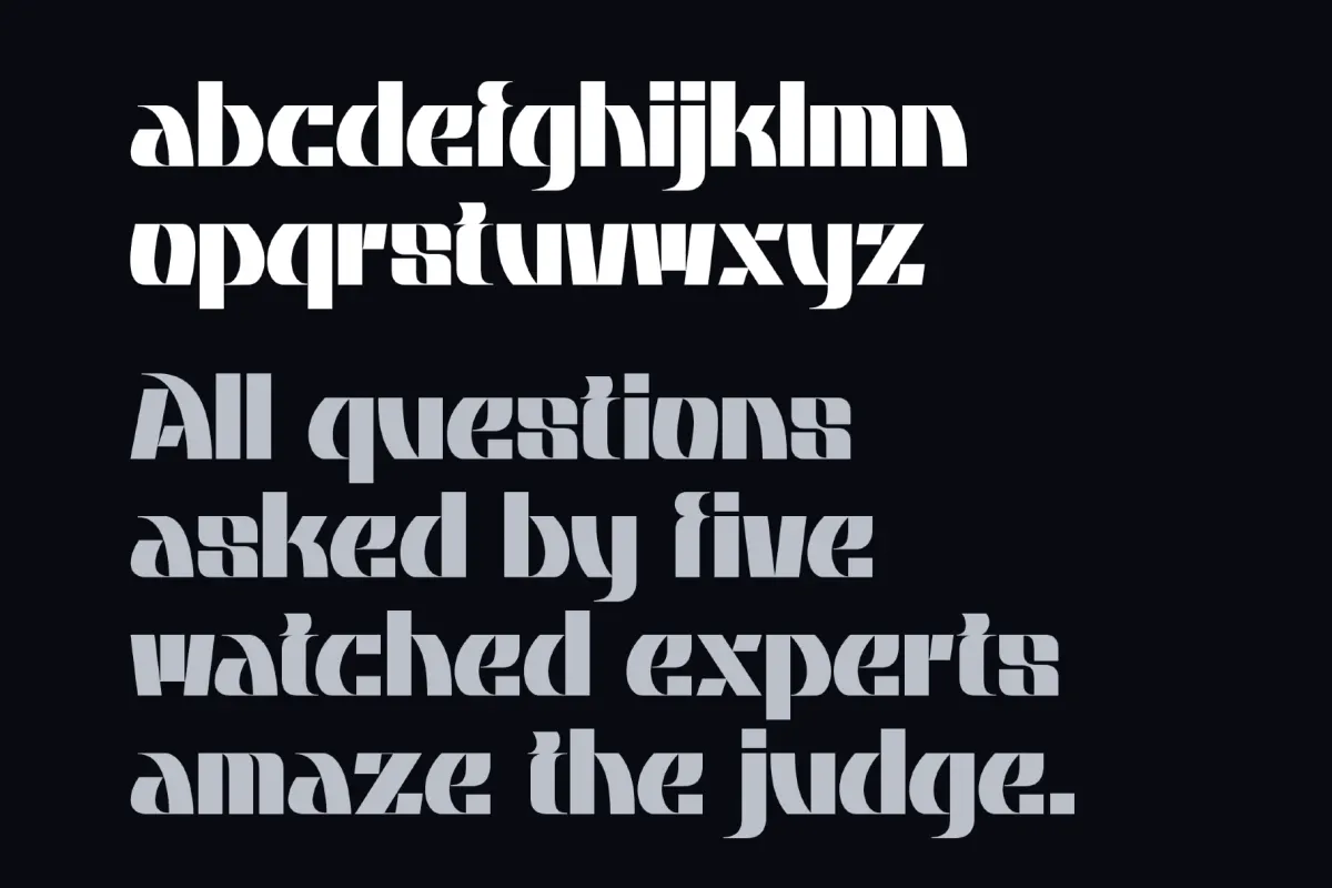 Noyr - Modern Bold Display Typeface