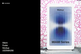 Miami Poster Mockup