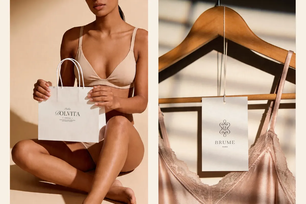 Lingerie Branding Mockup Set