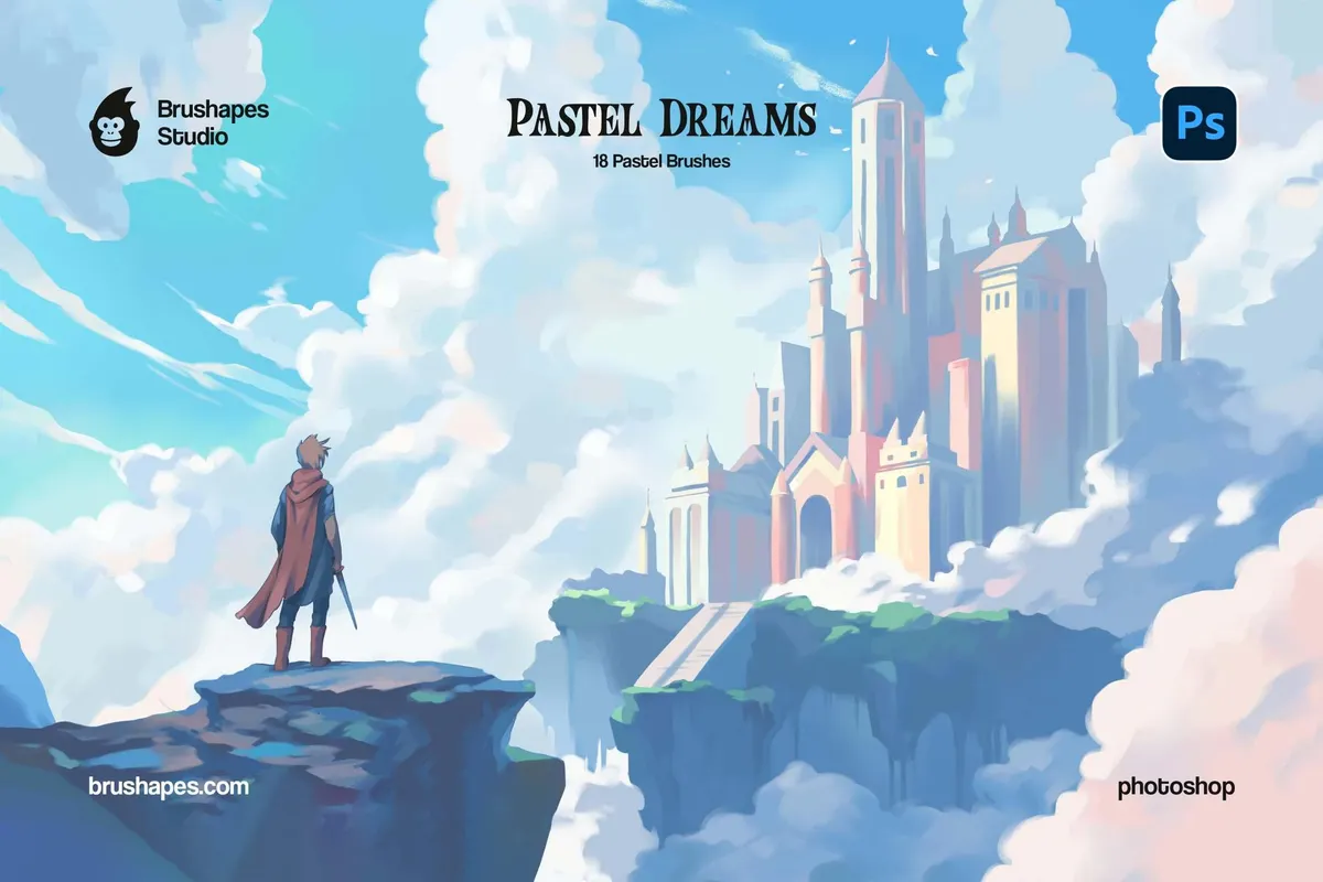 Pastel Dreams Photoshop Brushes
