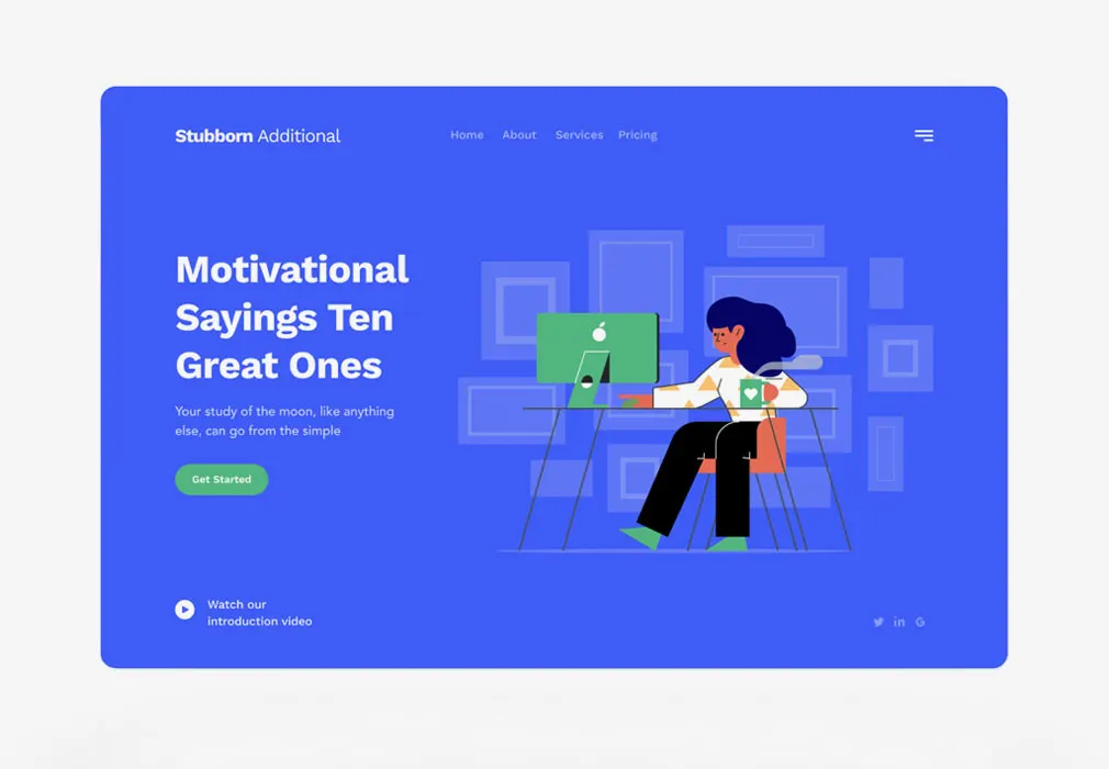 Unruly Landing Page Illustrations