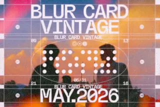 Blur Card Vintage Photo Effect