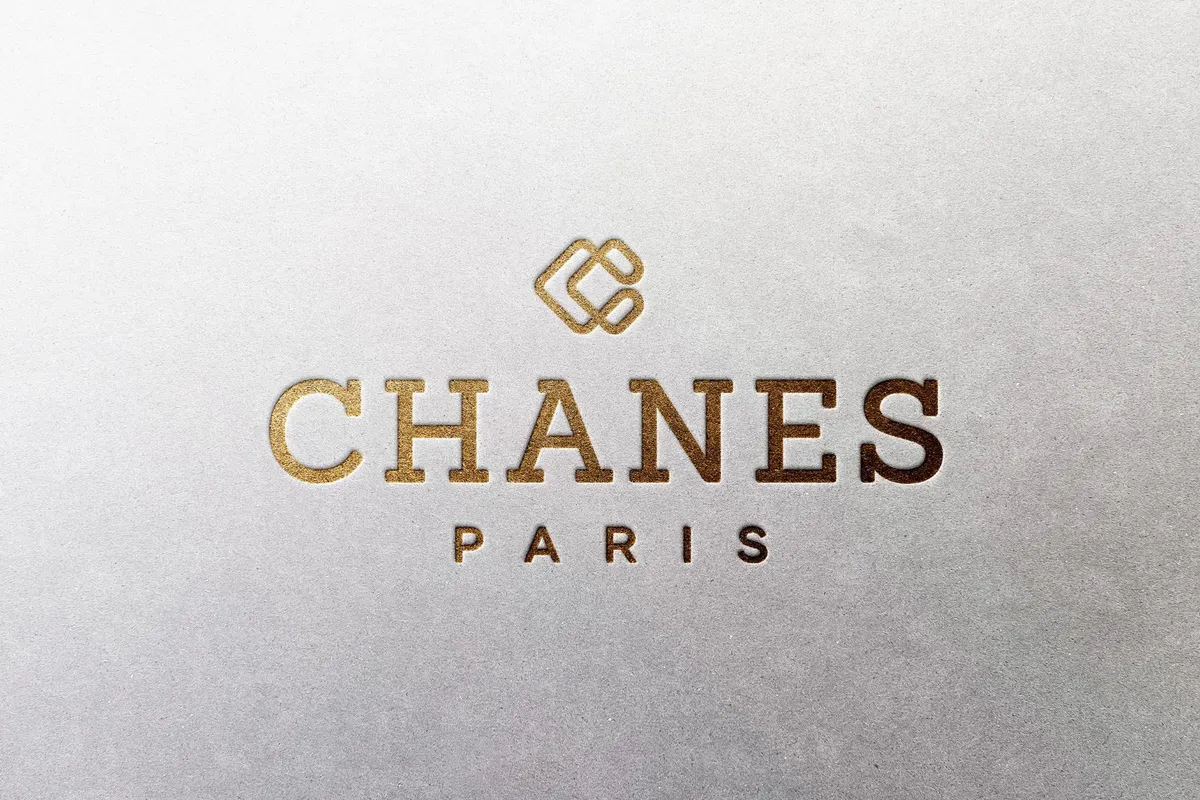Logo Mockup Luxury Texture