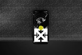 Metal Mesh iPhone Mockup