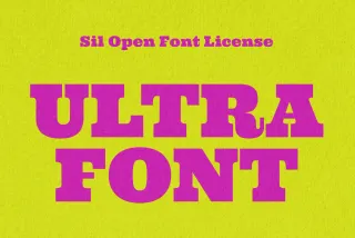 Ultra Font