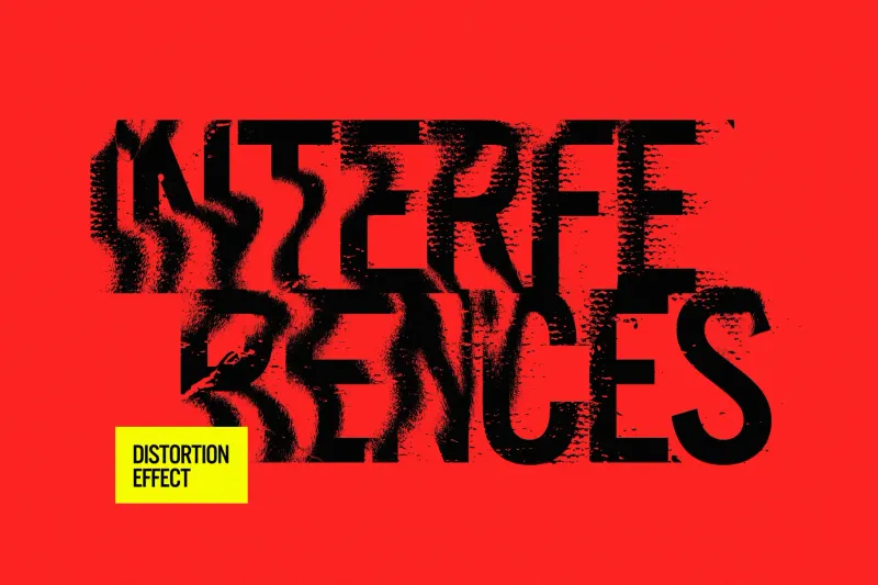 Messy Distortion Effect