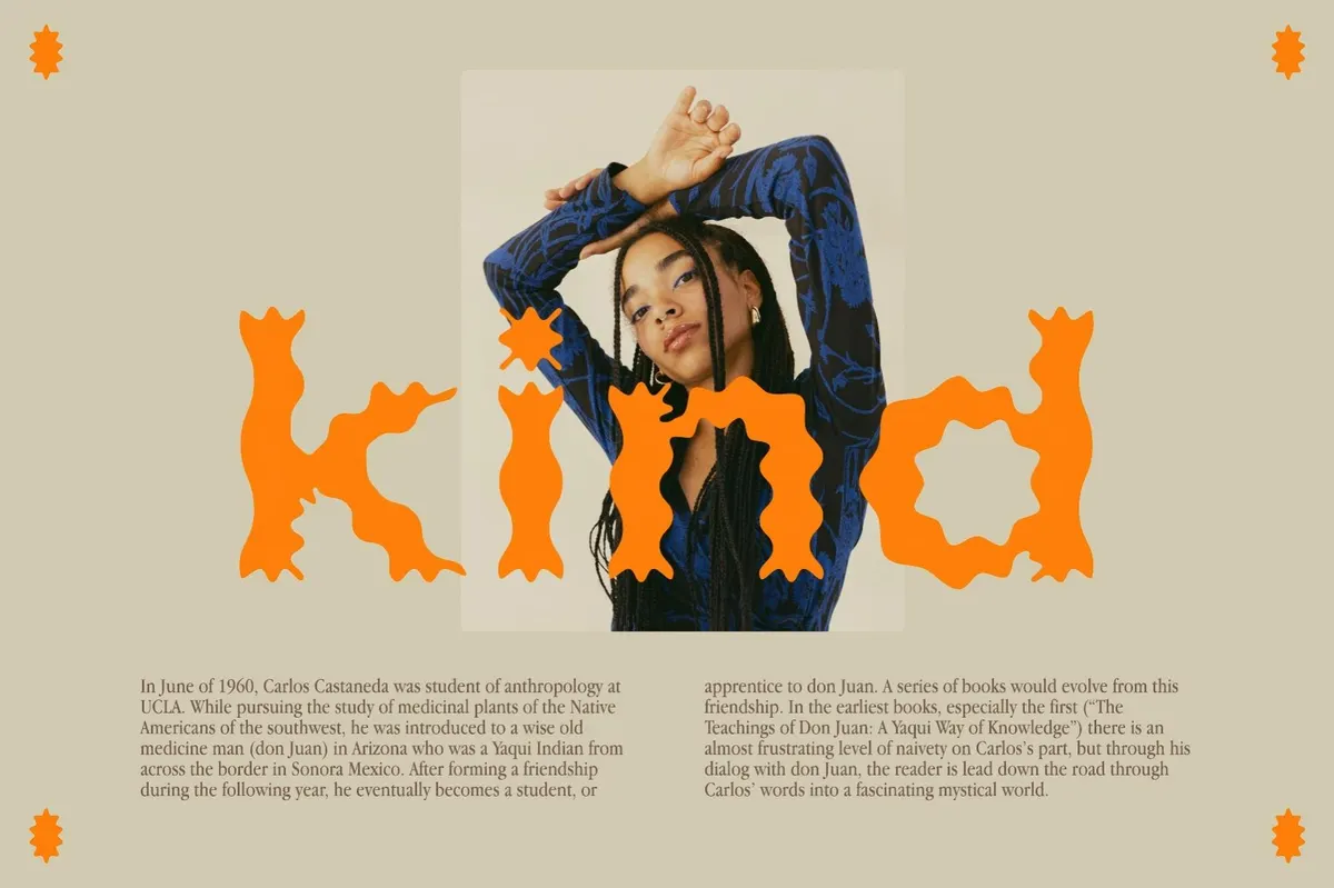 Plateau Display Font