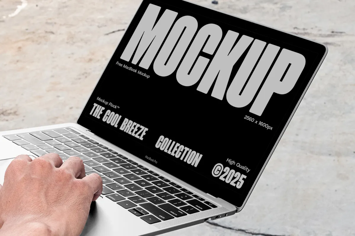 C&B Macbook Mockup