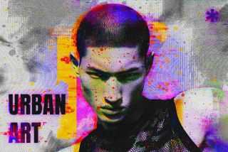 Urban Art Portrait Photo Effect