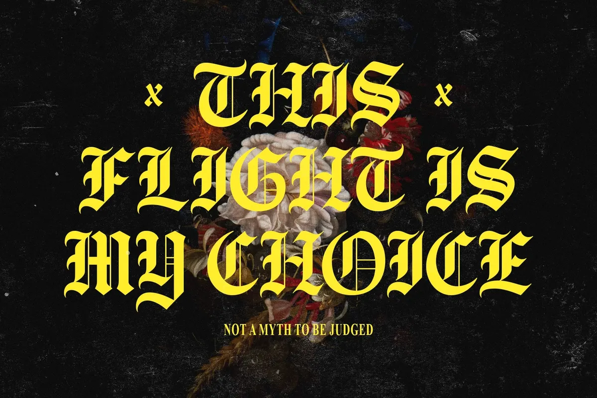 Cathdra - Gothic Blackletter Font