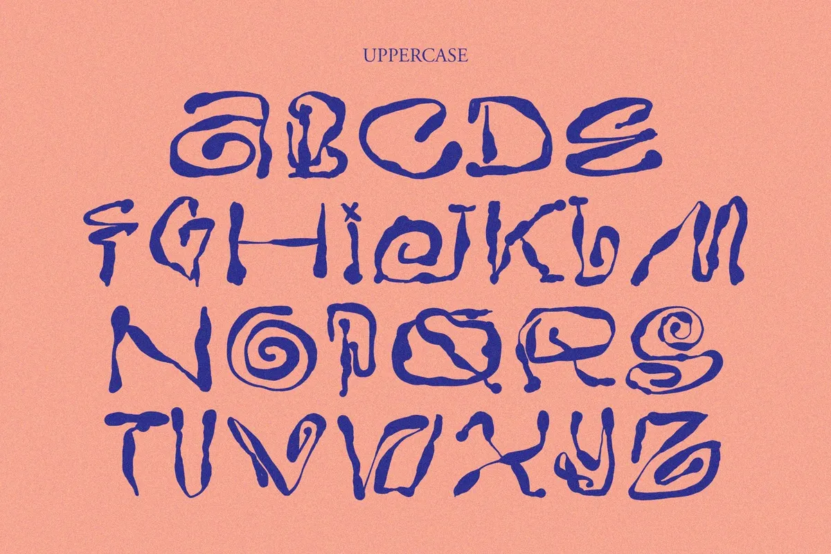 SOKAN OUMERIG — Rough Hand Drawn Font