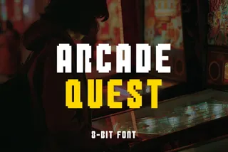 Arcade Quest - 8Bit Font