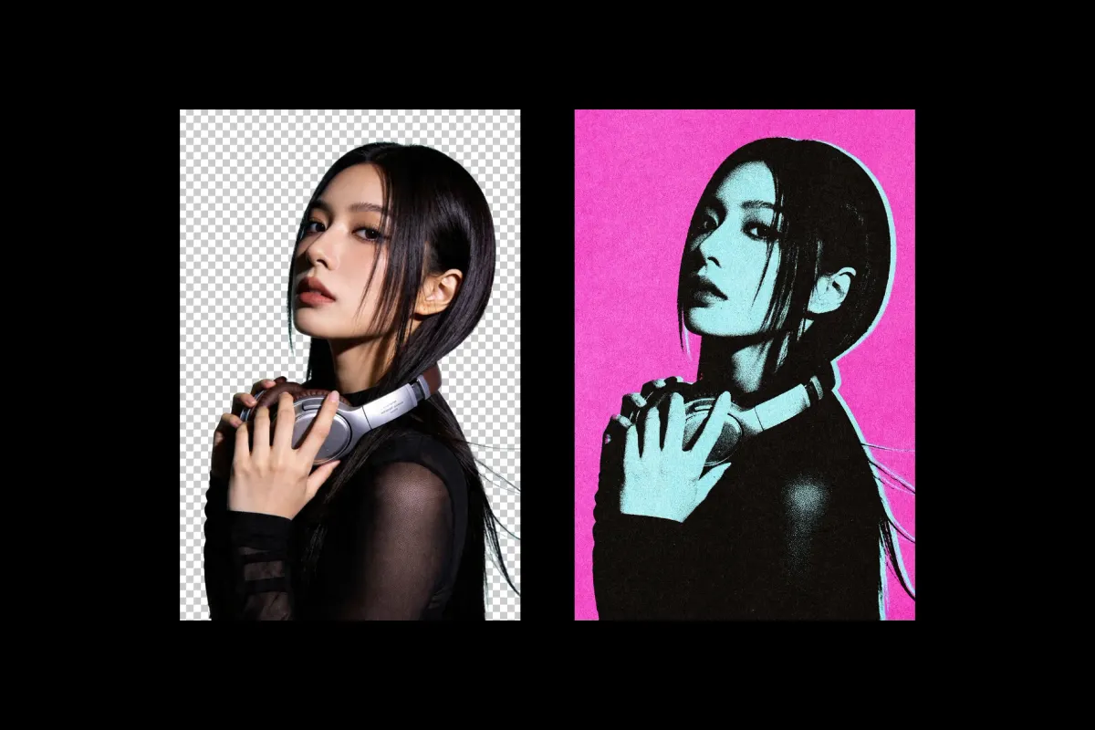 Pop Art Risoprint Effect for Posters