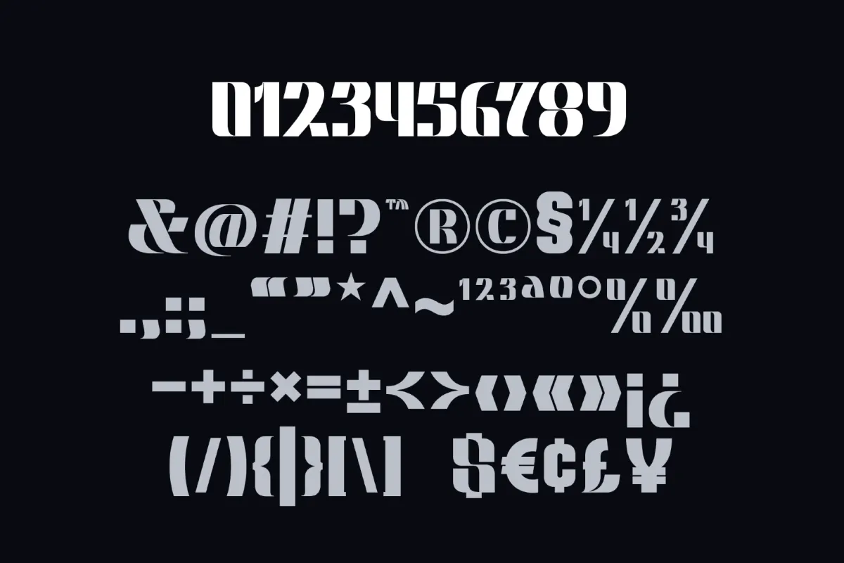 Noyr - Modern Bold Display Typeface