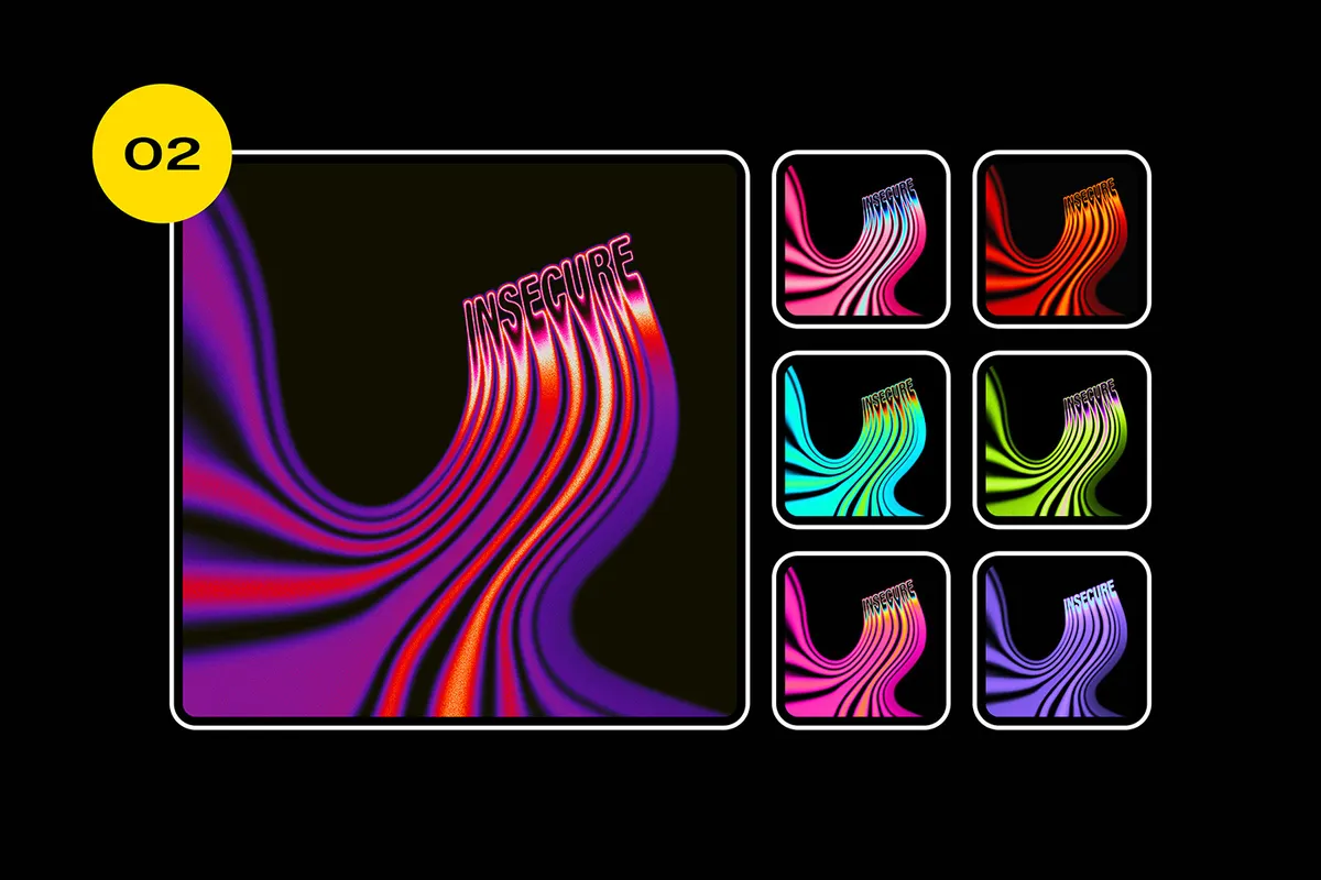 Liquid Text Effects Vol.1