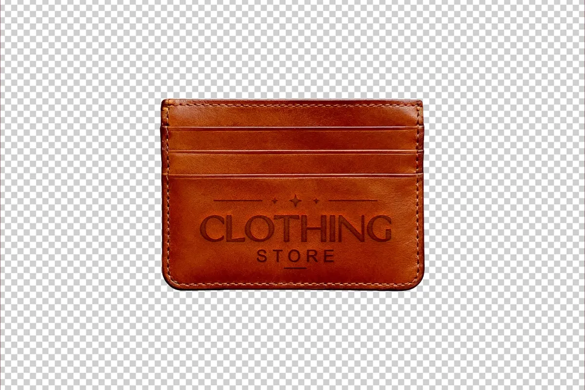 Leather Cardholder Mockup