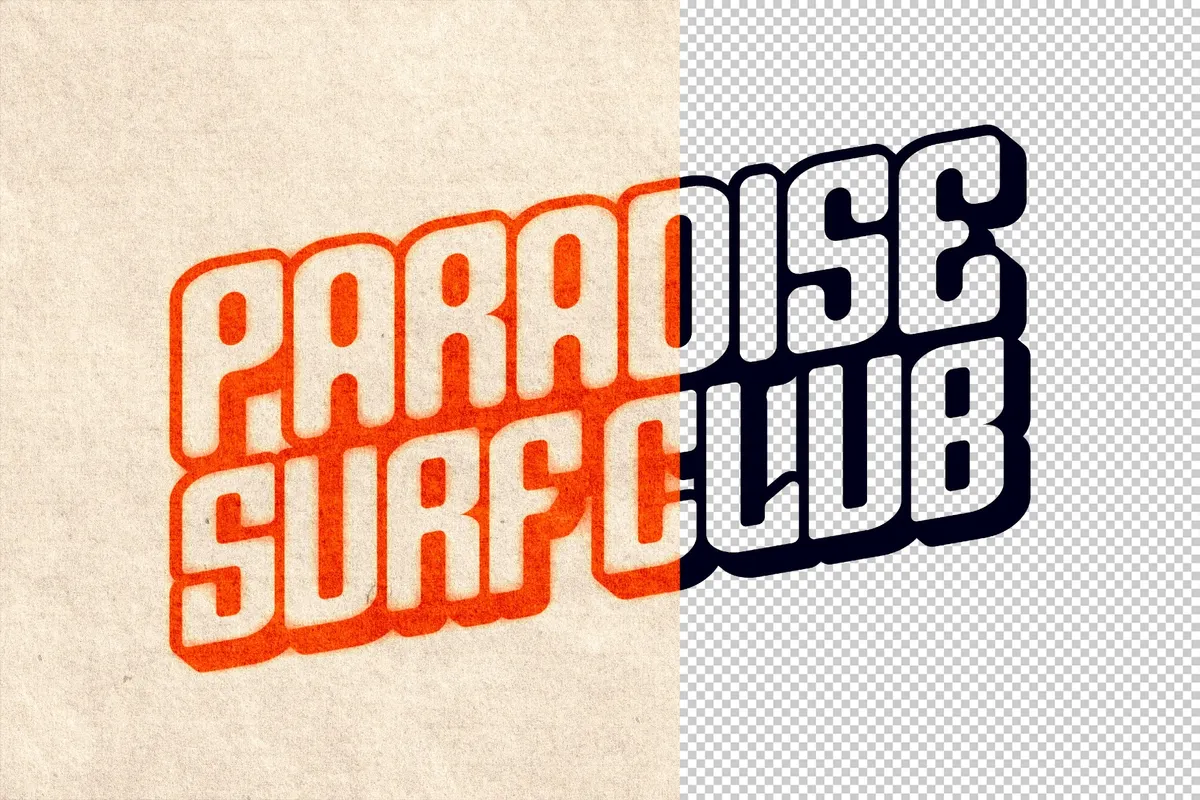 Retro Vision Text Effect