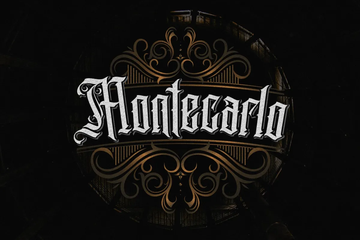 Aihet Script - Vintage Blackletter Font