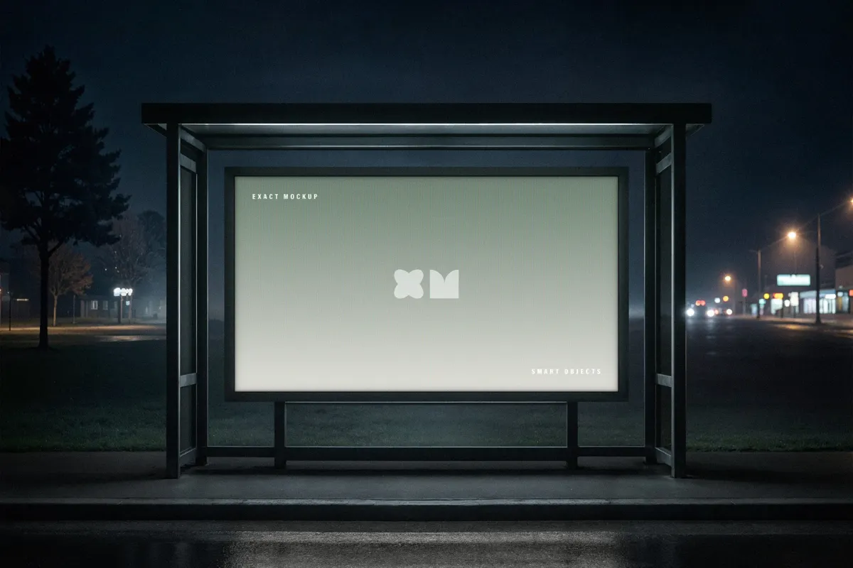 Bus Stop Mockup