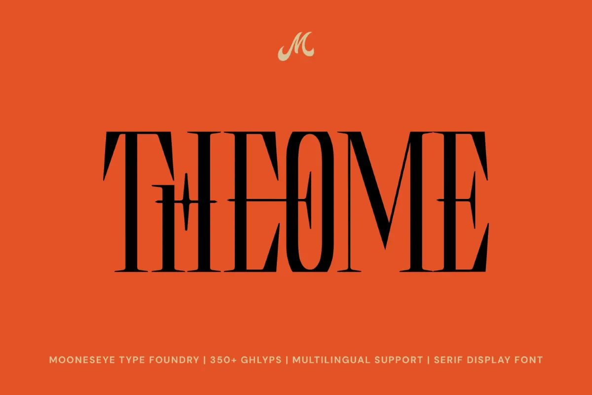 Theome - Gothic Serif Display Font