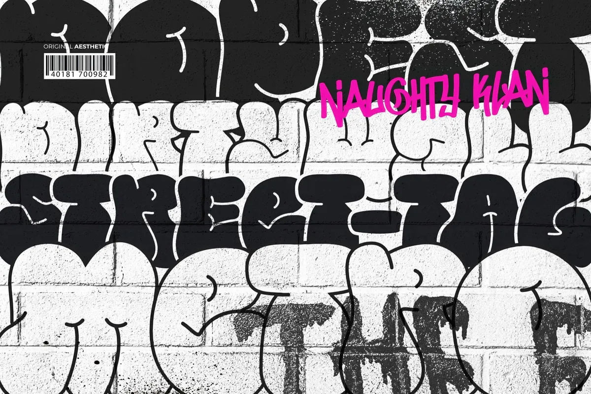 Whoopie Sunday — Bubble Graffiti Font