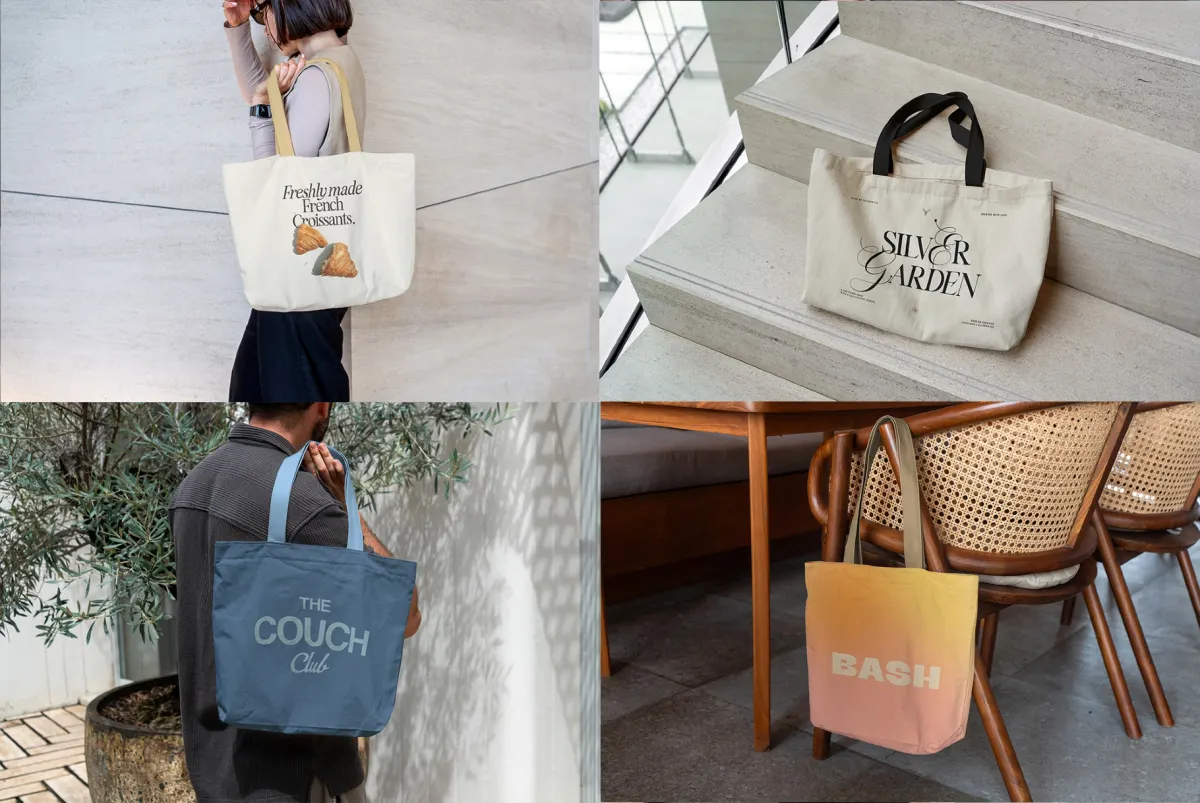 Casual Tote Bag Mockup Bundle