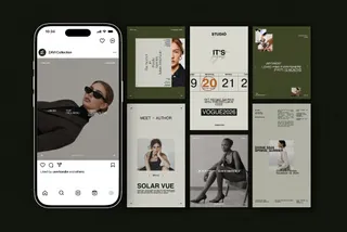 ZAVI Instagram Post & Story Templates for Canva Vol.1