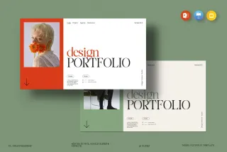 Design Portfolio Presentation Template