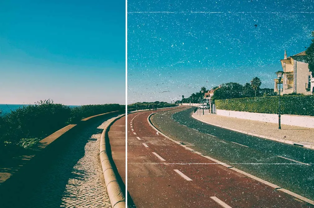 8 Retro Grain Textures