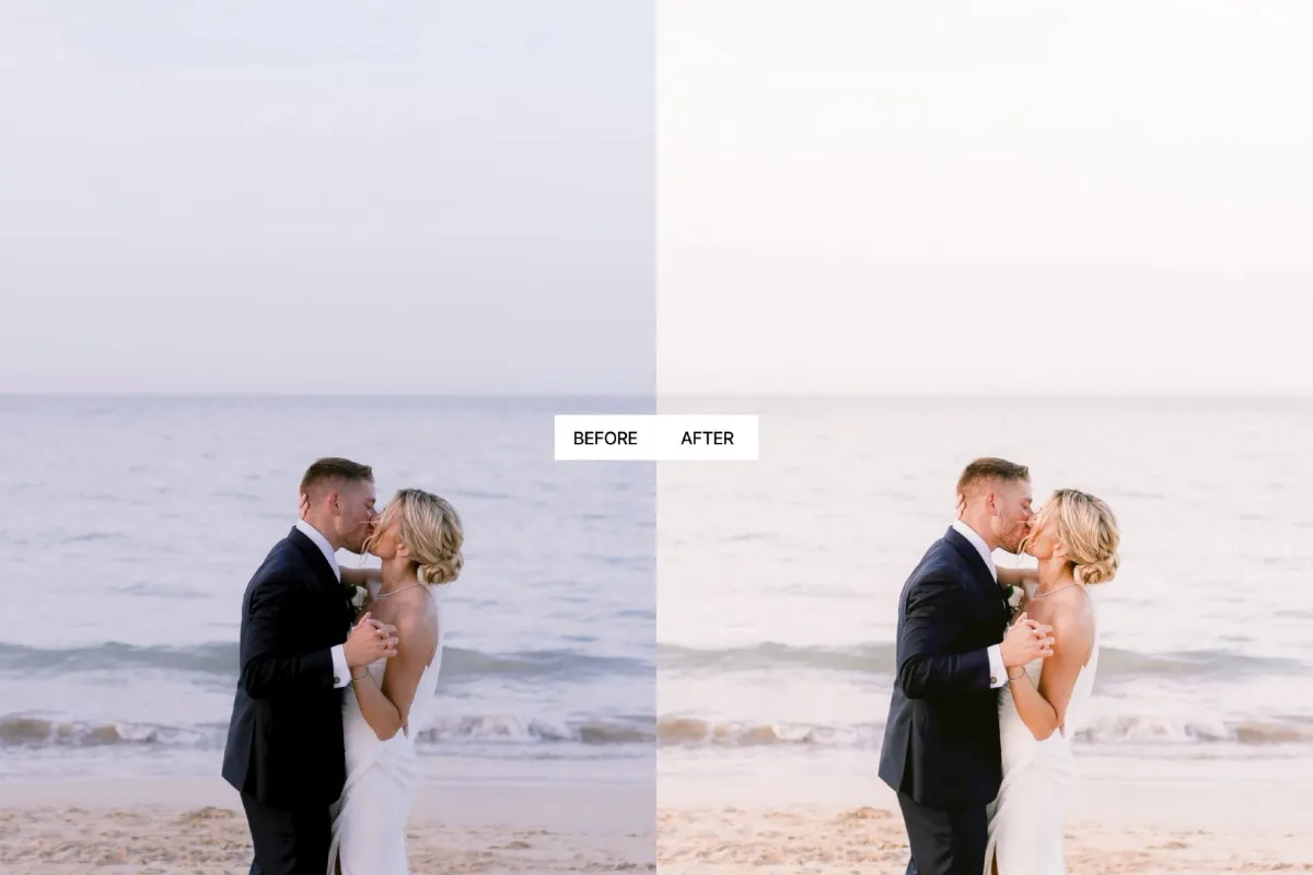 Bright & Airy Wedding Lightroom Presets