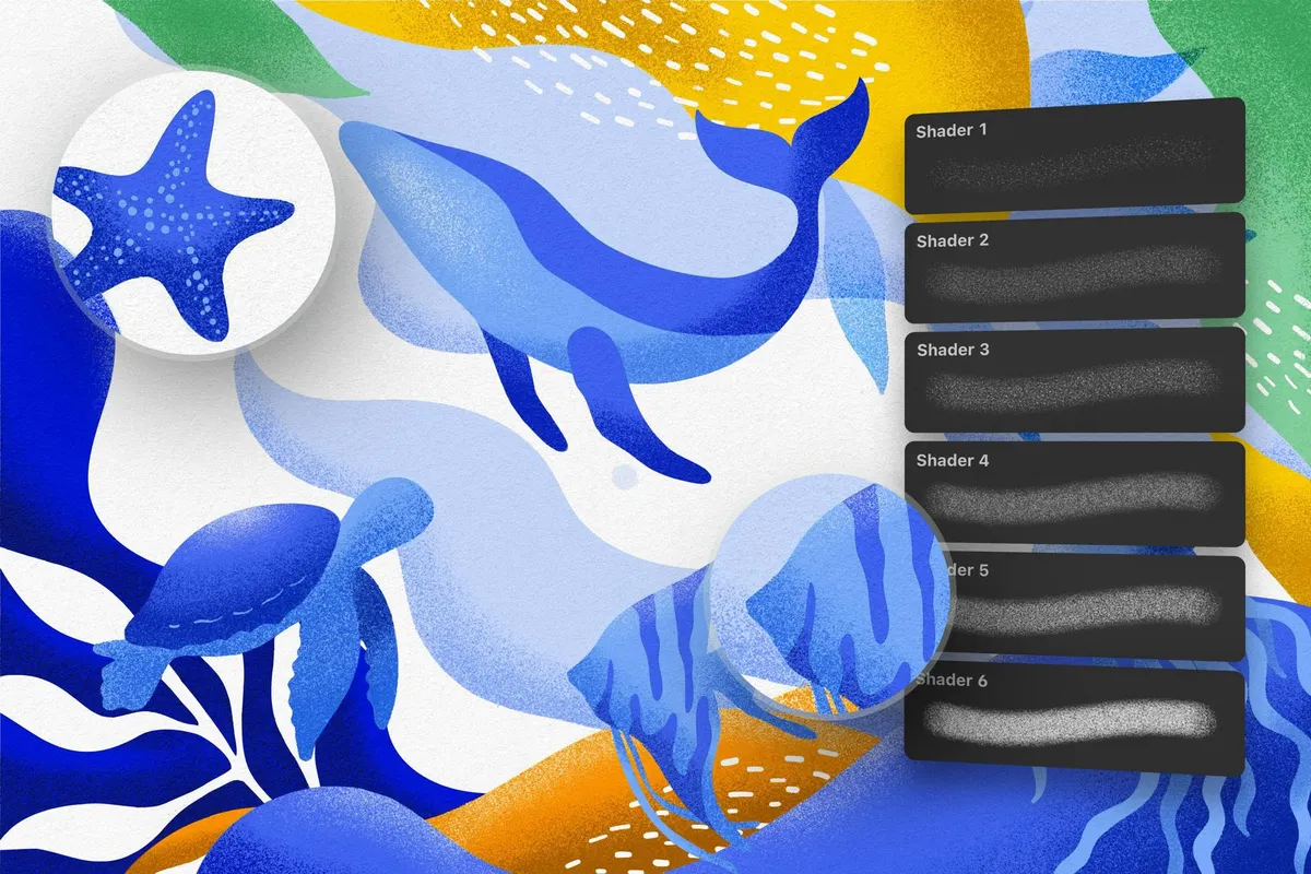 Essential Shading Illustrator Brushes
