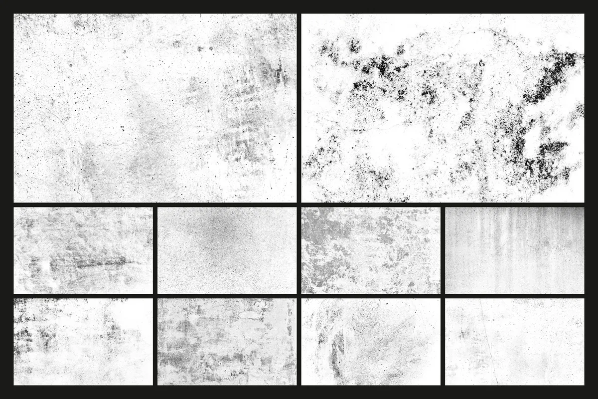 Grunge Texture Overlays