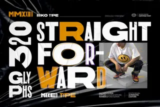 Straight Forward - Mixed Font