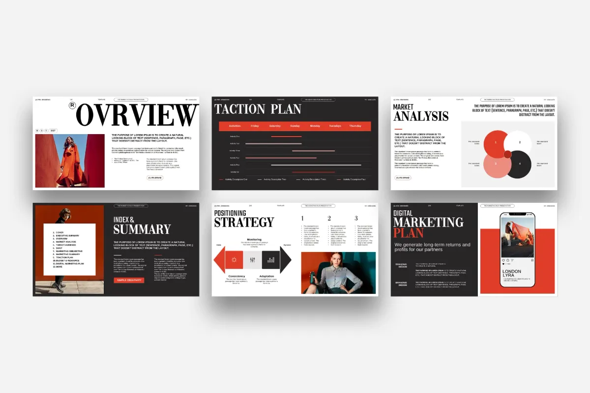 Marketing Plan Presentation Template