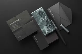 Marble & Paper Branding Mockup