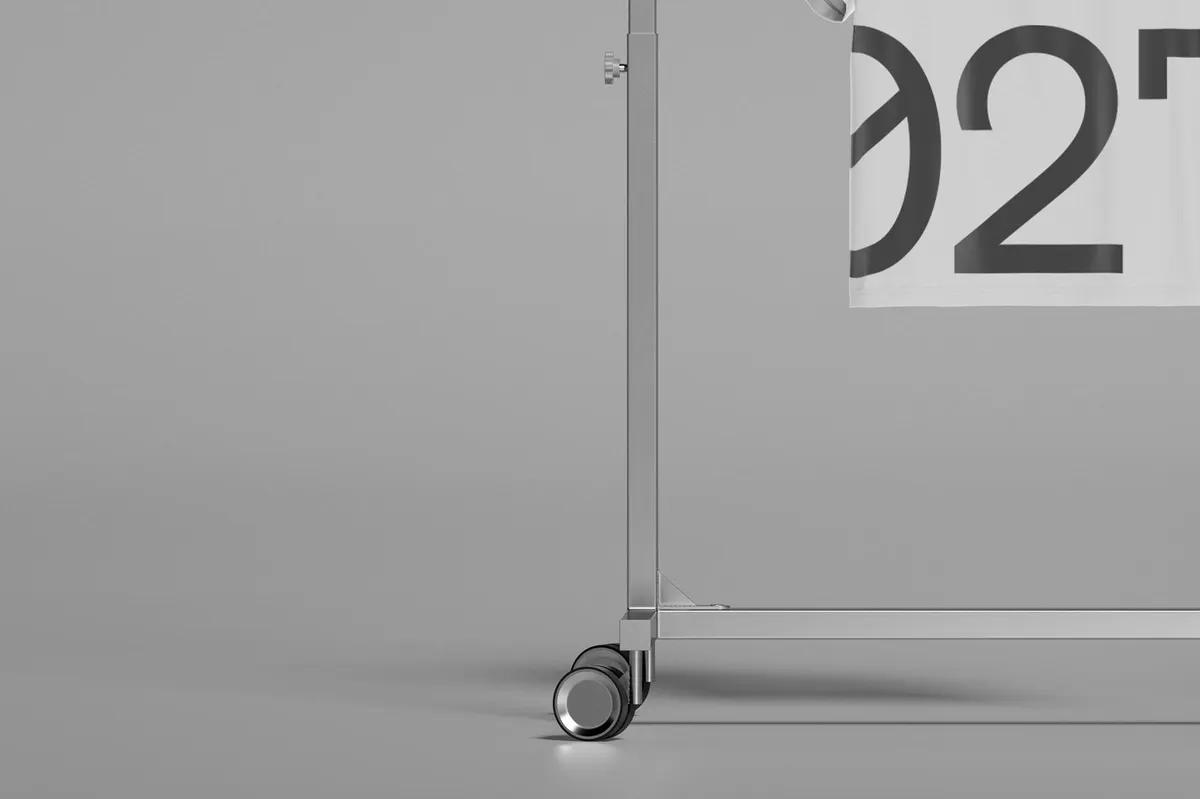 Minimal Hanging T-Shirt Mockup