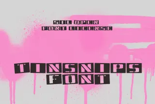 Tinsnips Font
