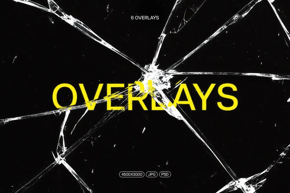 Broken Glass Overlays
