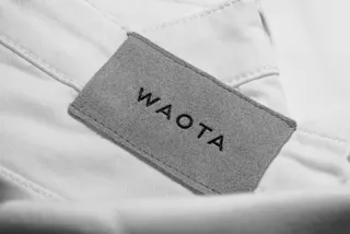 White Jeans Label Tag Mockup