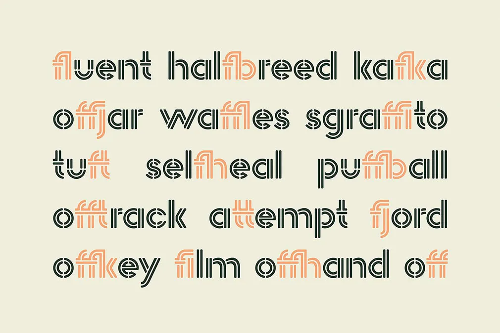 Pikolo Block Alt Display Font